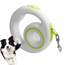 Dog Traction Rope Retractable Telescopic Training Leash With Shock Absorber Ergonomic Anti Slip Handle Dog And Cat Cord