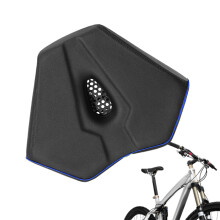 Bike Seat Cushion for Men with Ergonomic Support, Shock Absorbing PU Leather Saddle for Mountain Bikes