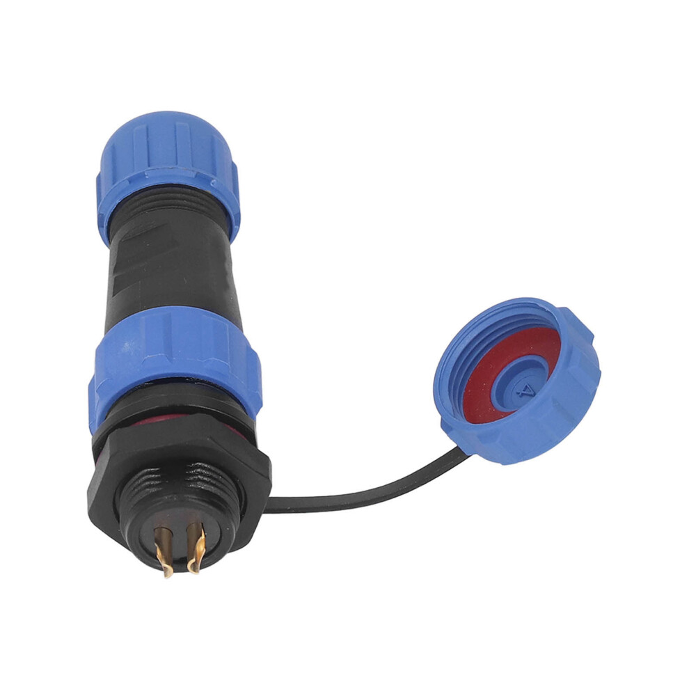 Sp13 2-Pin Ip68 Waterproof Aviation Connector With Screw Crimping 3281375335660