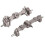 Vordere Hinterachsen, Upgrade-Teile aus 1