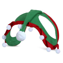 Hat for Horse Christmas Hat Accessory Holiday Horse Cap Adjustable Size Festive Parade Show Supply Equestrian