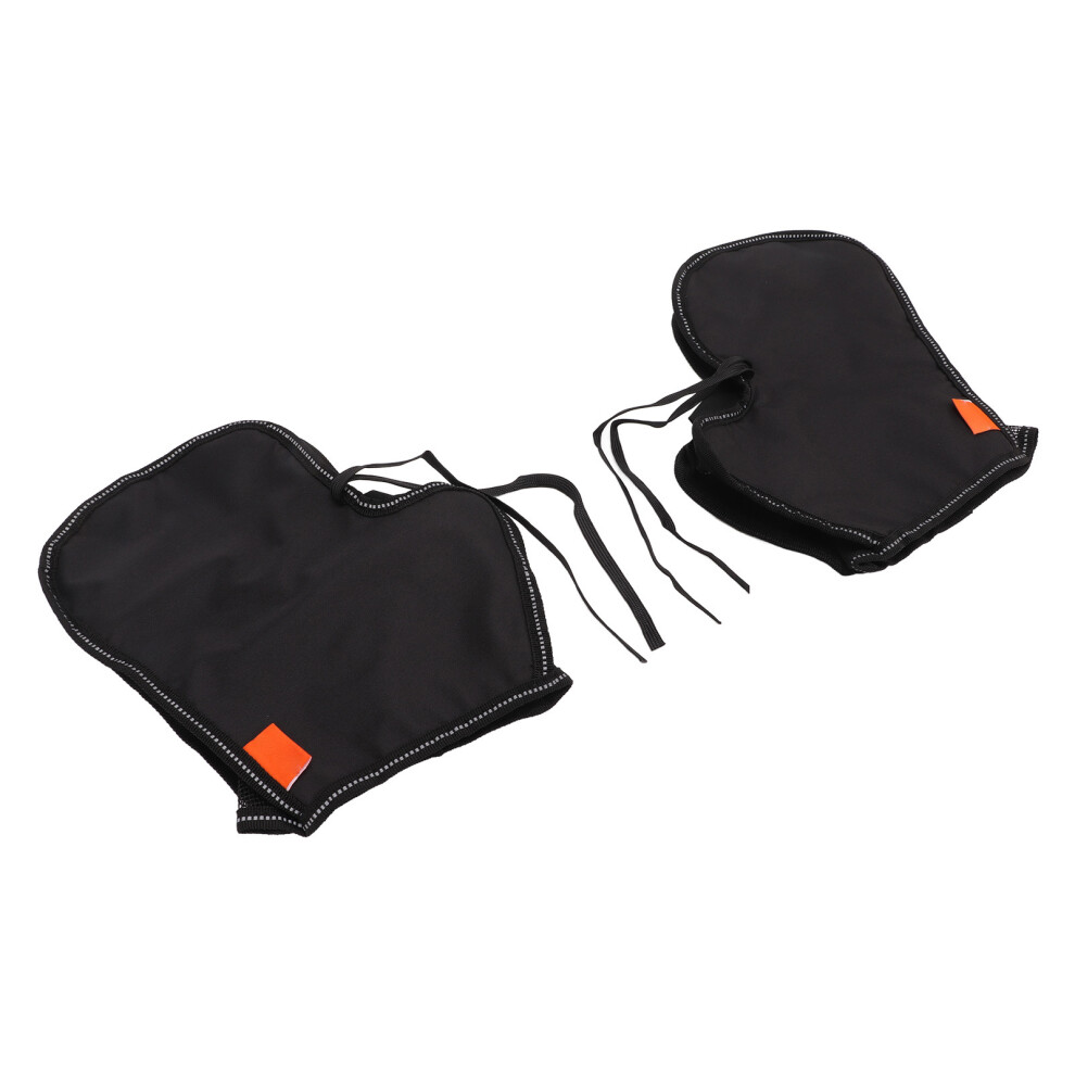 Handlebar Motorcycle Gloves Oxford Cloth Waterproof Reflective Strip 7891375340067