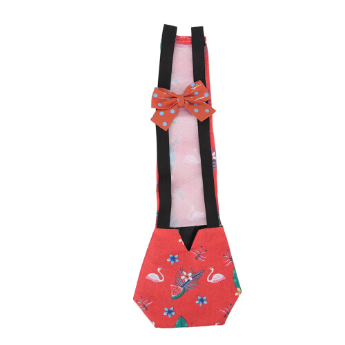 Soft Polyester Pet Chicken & Duck Diapers, Adjustable, L Size 1