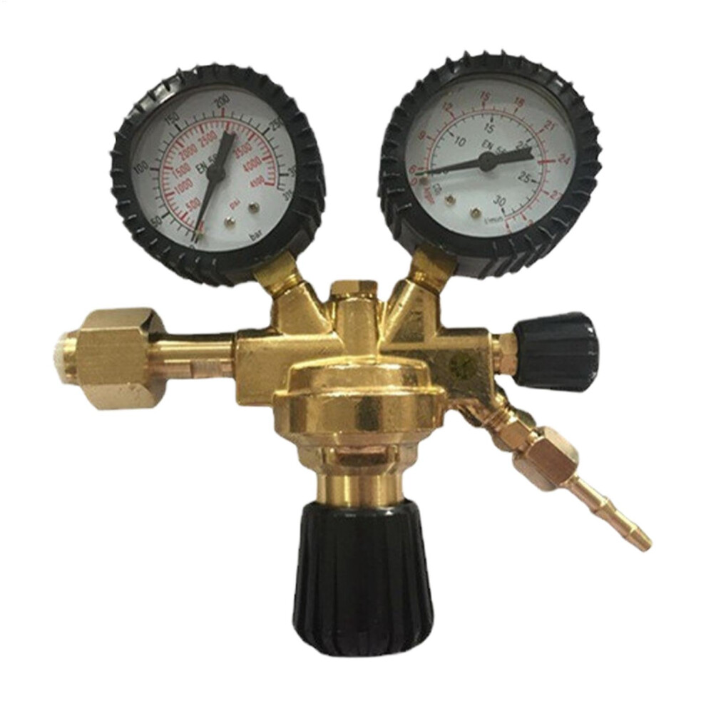 Argon Co2 Welding Gas Regulator With Dual Gauges For Precise Pressure Control Mig Tig Welder 9382693170439