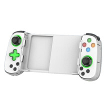 Manette de Jeu Télescopique D8 avec Manette de Jeu Turbo/Gyroscope 6 Axes/Vibration Compatible 5.2 pour PS3 PC A
