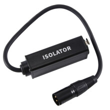 Audio Cable Isolator Noise Ground Loop Audio Isolator XLR Eliminates, Female to Male