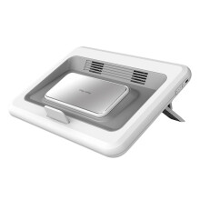 NIEUWE Gaming Laptop Koeler met 2 Koeling Stille Ventilatoren Snelle Koeling van Halfgeleiders Verstelbare Notebook Koeler Standaard