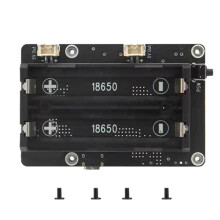 X1200 för Raspberry Pi 5 UPS-Kort Power Management Expansion Board för 18650-Li-Battery (Inkluderar INTE Batteri)