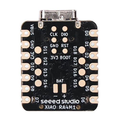 Seeed Studio XIAO RA4M1 SuperMini Development Board Based  32-Bit RA4M1 256KB Flash 32KB  USB2.0 for  Soldered 2