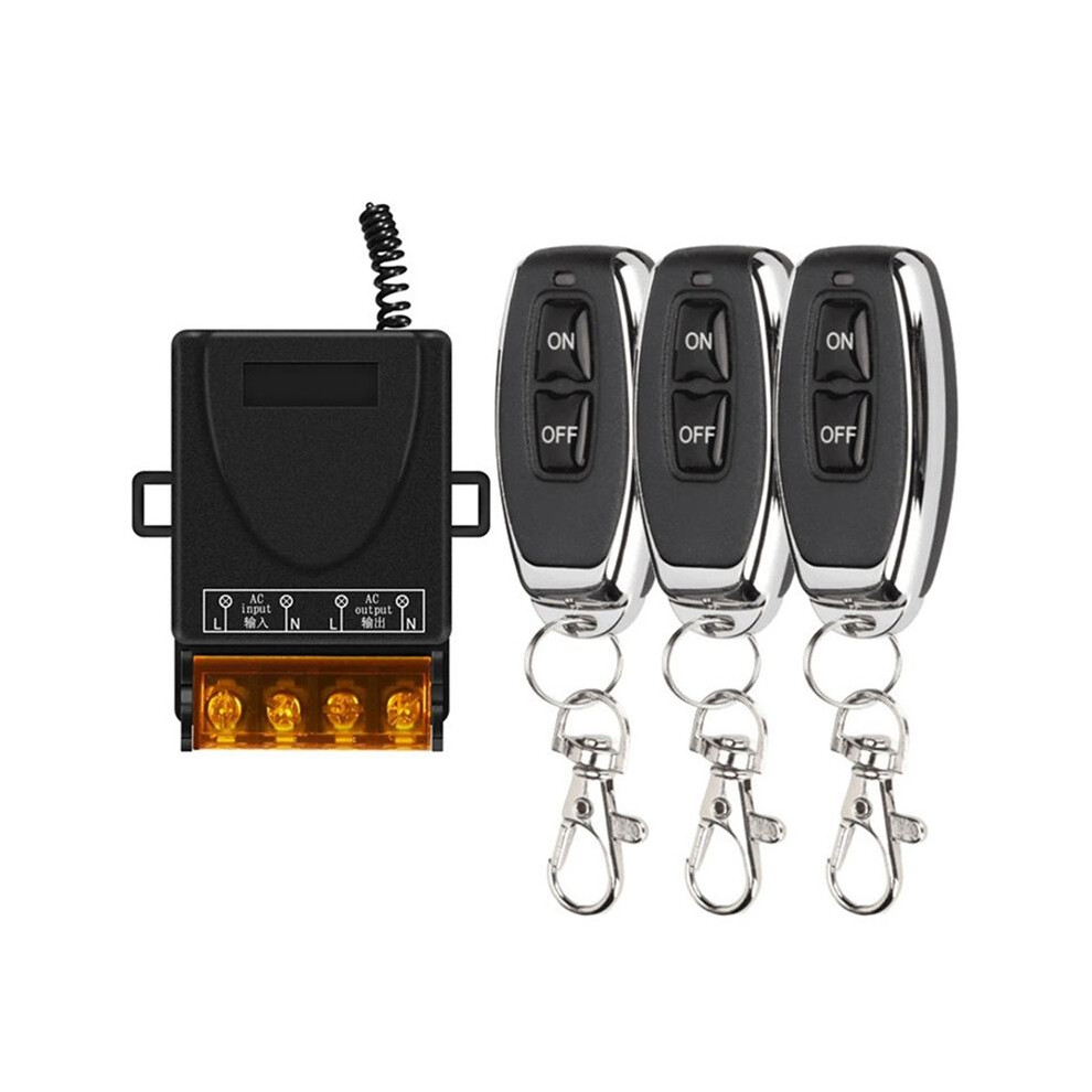Wireless Remote Control 433Mhz Dc8-80V 30A Rf Relay Receiver For Motorcycles Appliances Pumps Lrrigation 6033893335120