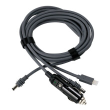 Nowy PRZEWÓD 18AWG do Kabla Zasilającego Starlink TYPE-C do Ładowarki Samochodowej, Kabla Zasilającego USB 3 w 1 (30 M)
