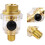 Pneumatic Tool Oil Lubricator 14Inch Thread Mini, Transparent Case, Automatic Oil Supply, Reduces Refills, Longevity 1