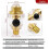 Pneumatic Tool Oil Lubricator 14Inch Thread Mini, Transparent Case, Automatic Oil Supply, Reduces Refills, Longevity 4