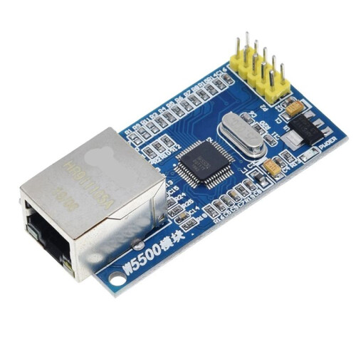 Vervang W5100 Ethernet Shield LAN-Netwerkmodule W5500 Ondersteuning TCP/IP 51/ STM32-Microcontroller met 32k Bytes SPI
