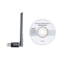 Vention Draadloze Adapter AC650 WiFi5 Dual Band 5G & 2.4G USB Draadloze Kaart Dongle voor Pc Desktop Laptop