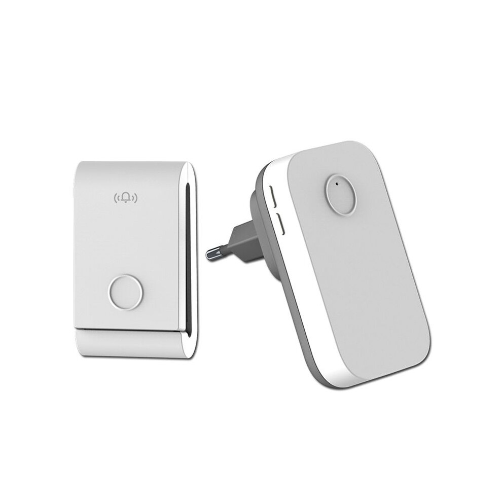 433 Mhz Self-Generating Wireless Doorbell 38 Ringtones Dingdong Doorbell Elderly Pager For Home Eu-Plug 6031193795378