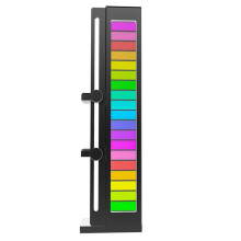Soporte de Tarjeta Gráfica de Sincronización ARGB de 5 V y 3 Pines Soporte de Soporte de GPU Vertical Ajustable Soporte de Soporte de GPU Magnético