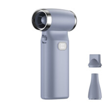 Handventilator mit Turbo-Jet-Funktion, Tischventilator, 110.000 U/Min, Wiederaufladbar, -Büroventilator, Violent Fan, 6.000 MAh, 100
