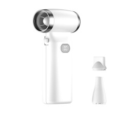 Handventilator mit Turbo-Jet-Funktion, Tischventilator, 110.000 U/Min, Wiederaufladbar, -Büroventilator, Violent Fan, 6.000 MAh, 100