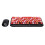 Retro 75-Key Wireless Full Size Gaming Keyboard Mouse Set Ergonomic Design 15