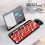 Retro 75-Key Wireless Full Size Gaming Keyboard Mouse Set Ergonomic Design 5