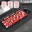 Retro 75-Key Wireless Full Size Gaming Keyboard Mouse Set Ergonomic Design 8