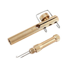 Manual Fishing Hook Copper Knot Tying Tool 2Pack Portable Knot Tying Device Outdoor Anglers Arthritis Shaky Hands