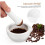 Mini Ceramic Mortar and Pestle Set for Spices and Herbs Easy Clean Durable Kitchen Tool 4