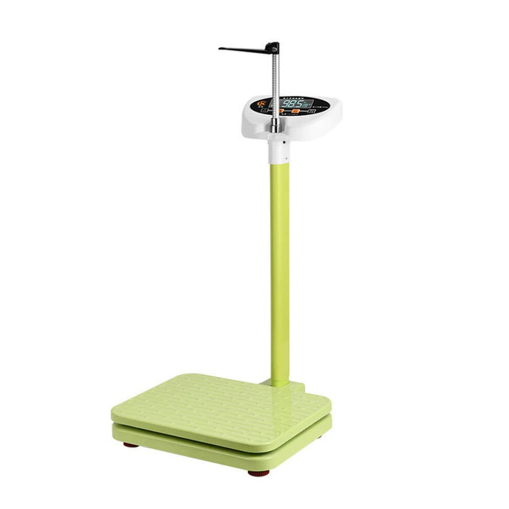 Green Digital Physician Scale With Led Display Precision Electronic Medical Scale For Accurate Weight Measurement