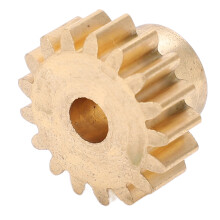 Ingranaggio motore in ottone dorato 1.87mmØx1.24mmH per RBX10