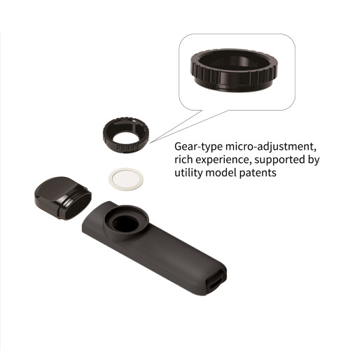 ABS Kazoo Flöte mit 8-teiliger Membran 2