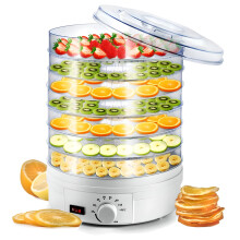 Food Dehydrator with Adjustable Temperature Control, 350W 8Layer BPA Trays for Fruits Vegetables Meat