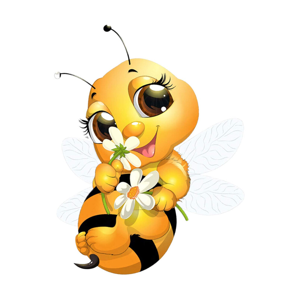 Wall Stickers - Metal Bumble Removable Decals for Kids, Nursery, Playroom, Decorative Garden Accents
