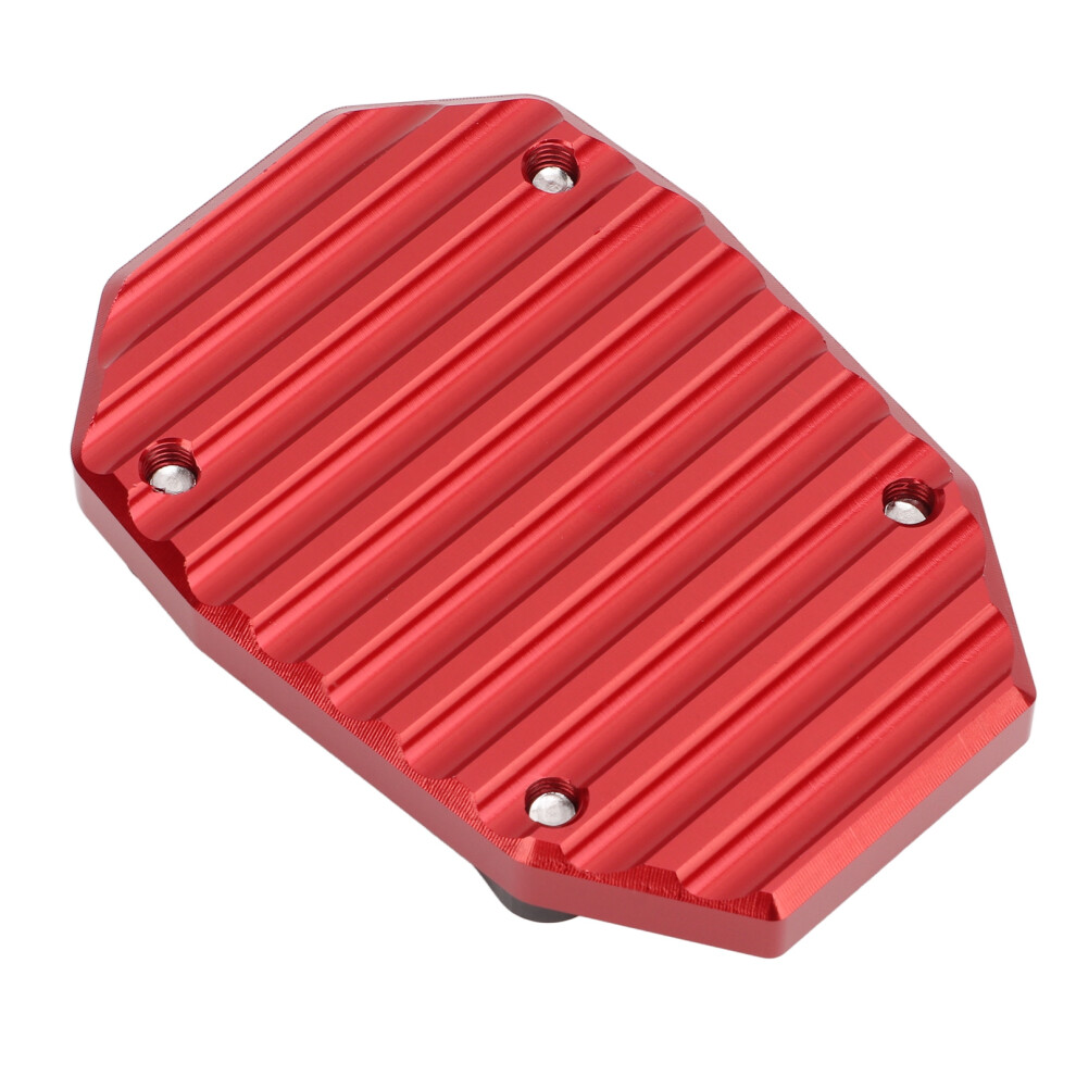 Motorcycle Kickstand Extender Plate For V4 2021+ Aluminum Alloy Red 9381375356024