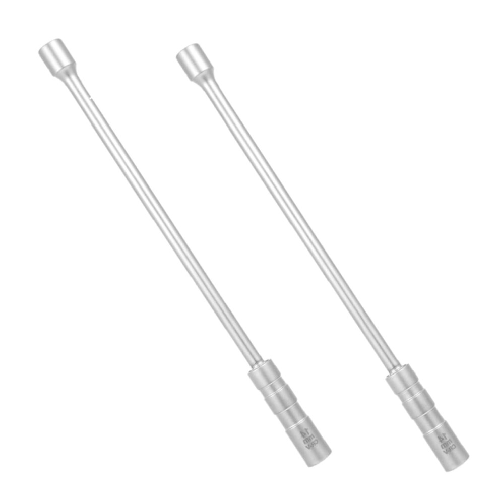 2Pcs Magnetic Swivel Spark Plug Socket Wrench With Long Handle For Automotive 9199774031196