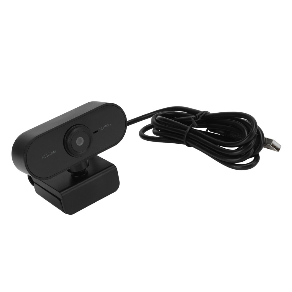 Plug & Play 1080P Hd Webcam With Audio For Pc And Laptop Video Conferencing 6921375357336