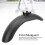 Wearproof Electric Scooter Front Mudguard Replacement ABS for Ninebot 11