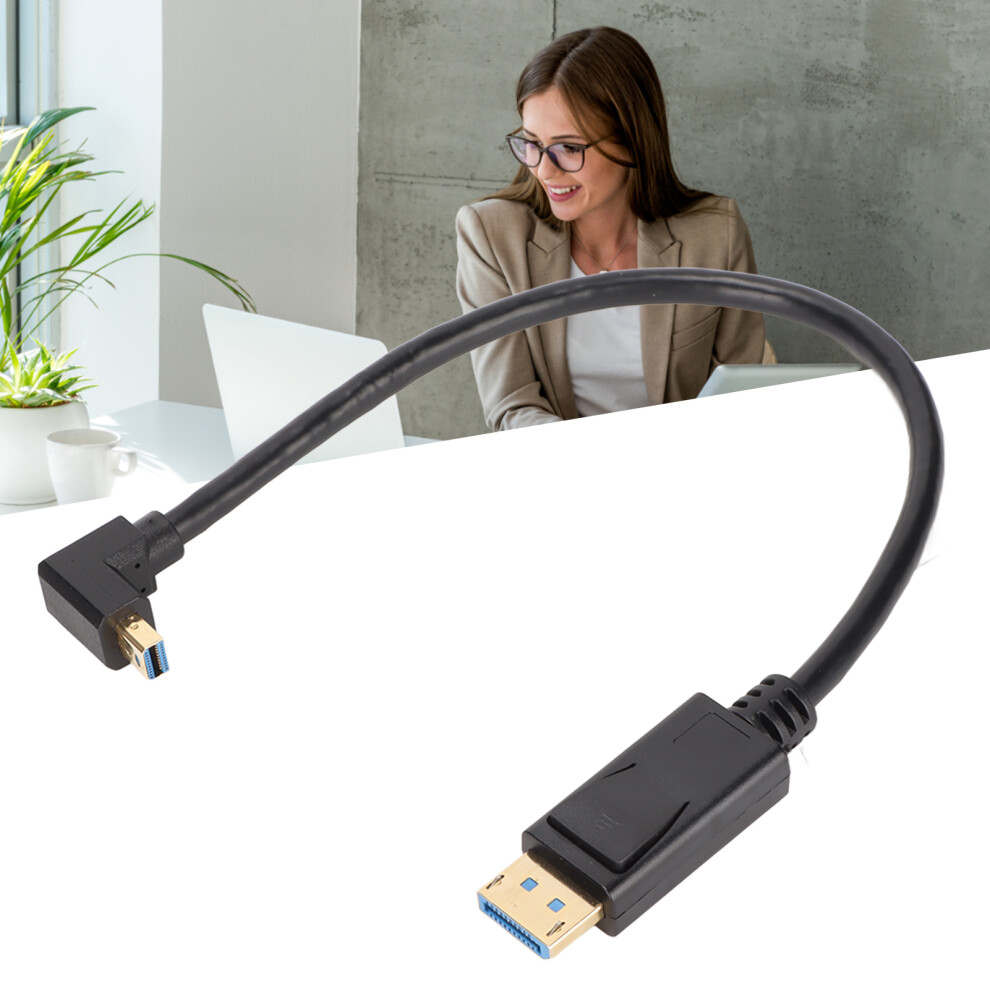 Dp To Minidp Adapter 8K 60Hz 4K 144Hz 30Cm Black 8181375361216
