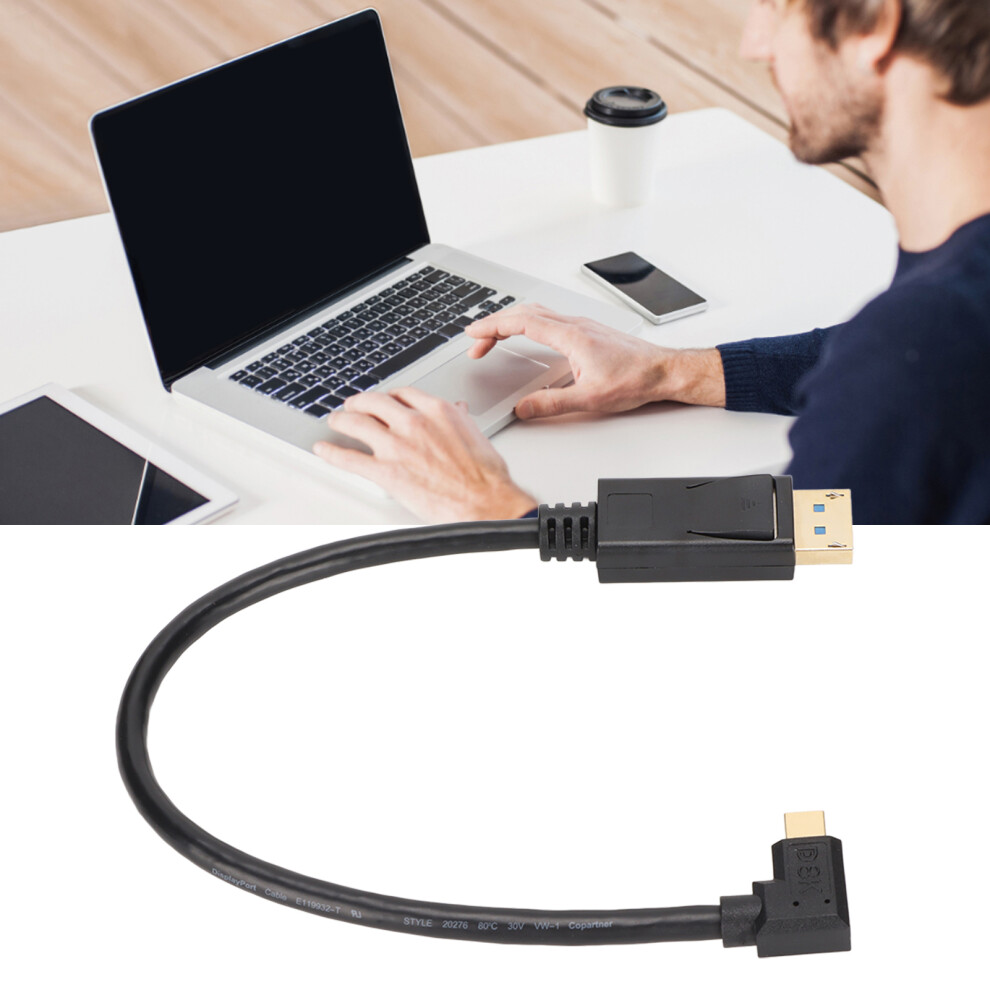 Dp To Minidp Adapter 8K@60Hz 4K@144Hz 30Cm Bidirectional Black 7671375361541