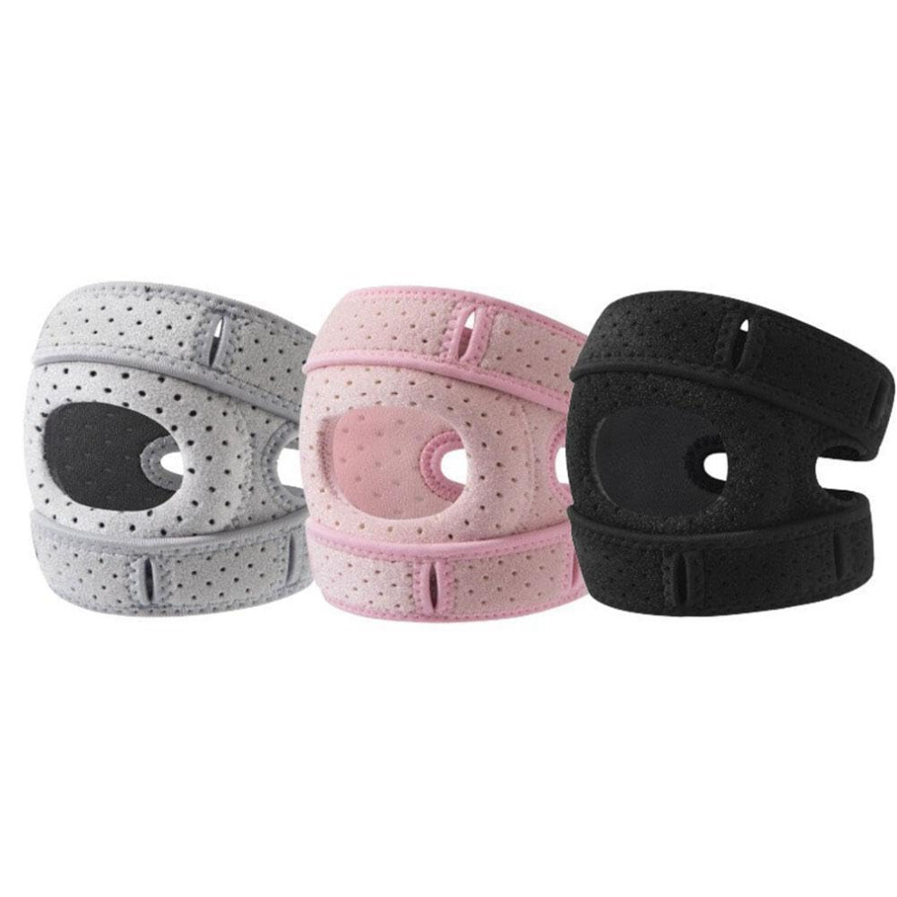 Knee Brace Adjustable Support Side Stabilizers And Patella Gel Pad For Meniscus Tear Arthritis Injury Recovery Size S/M