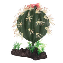 Ornamento a forma di cactus acquatico per acquari, piante artificiali morbide al tatto e sicure per la qualità dell'acqua, crea un ambiente di vita