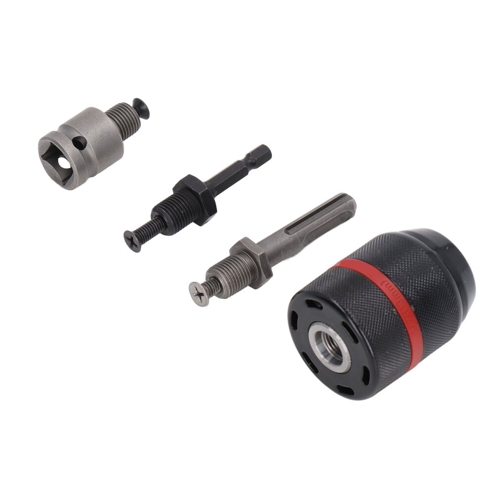 Self Tighten Drill Chuck 1/2-20Unf, 43Mm Diameter, 2-13Mm Range 8101375362686