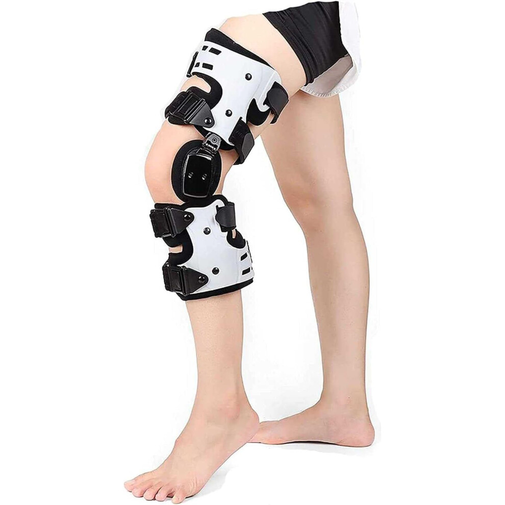 Unloader Knee Brace, Adjustable Varus Valgus Orthopedic Kneepad, Left Leg Knee Stabilizer, Medical Orthopedic Support