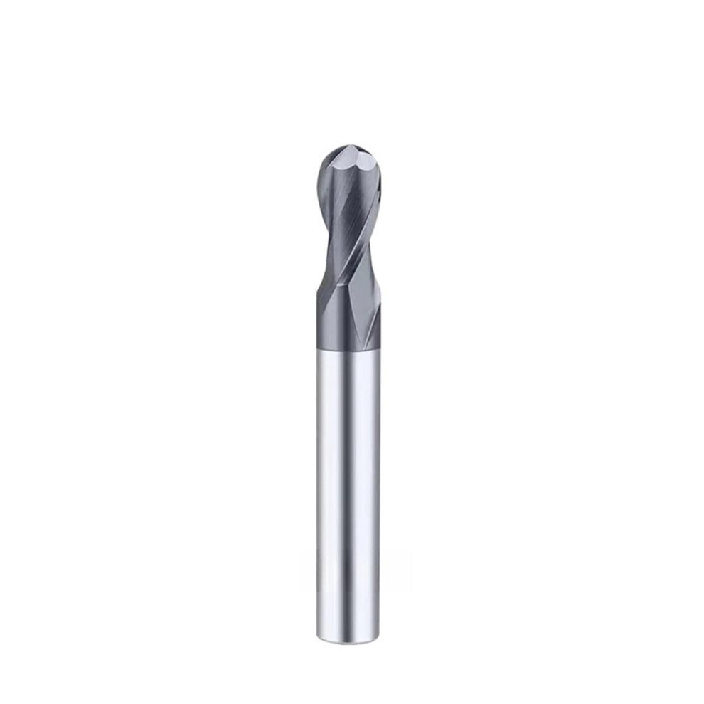 Tungsten Carbide Ball Nose End Mill Router Bit 2 Flute Hrc45 Smooth 3D Contour Milling Tool 9199774032711