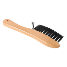Pool Table Edge Brush with Wooden Handle and PVC Bristles for Rail Cleaning and Billiard Table Maintenance Tool