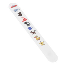 KINDERAUGE TEST FIXATIONSKARTE Wasserdicht Tiermuster Bunt Dick AU