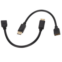 4K DisplayPort Verlängerungskabel, Male auf Female, goldbeschichtet, ABS-Material