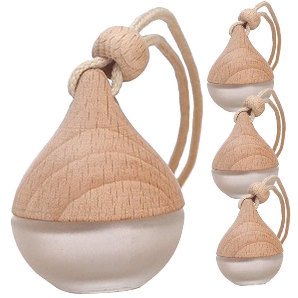 Car Essential Oil Diffuser Set Hanging Aromatherapy Pendant For Rear View Mirror Freshening Lavender 9199774033169