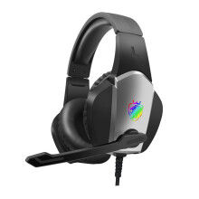 Gaming Headset Ultra Comfortable Ergonomic Design Bass Noise Reduction Over Ear 50mm Drivers PC PS4 PS5 Compatible Black