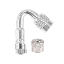 65mm Copper Tire Valve Extension Adapter 45 LeakProof Stem Extender for Cars and Trucks